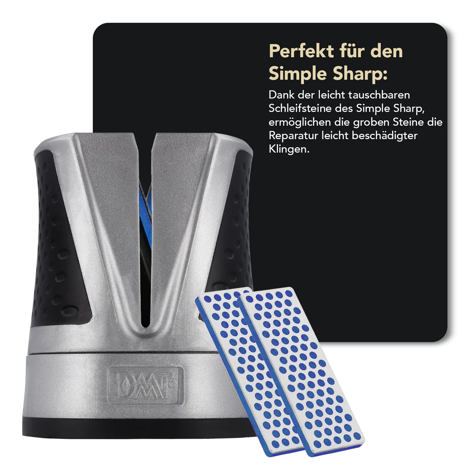 Simple Sharp Erweiterung Grob, 2 x Diamond Whetstone™ W7C