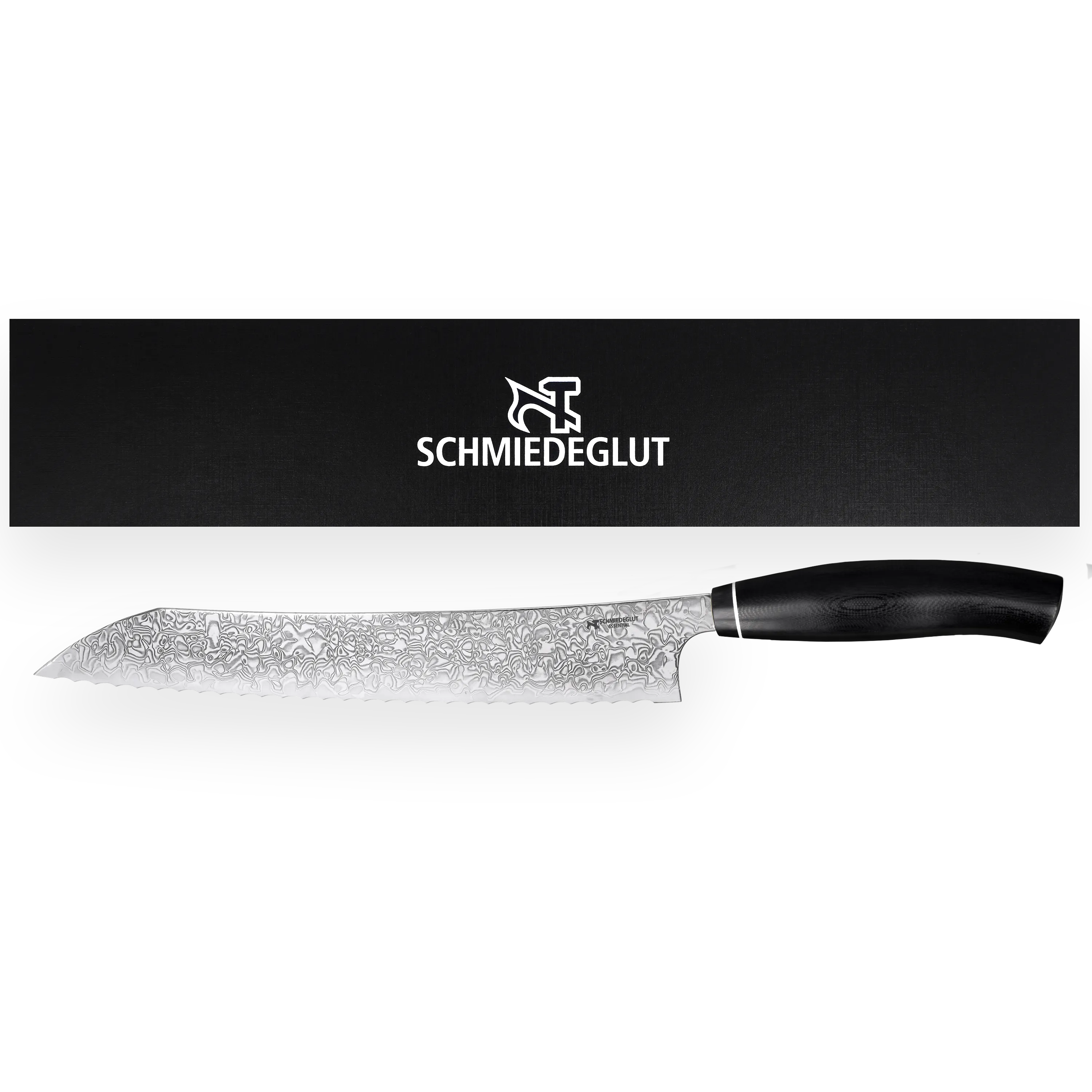 Konfigurator Brotmesser Essential Hochglanzpoliert G10 schwarz