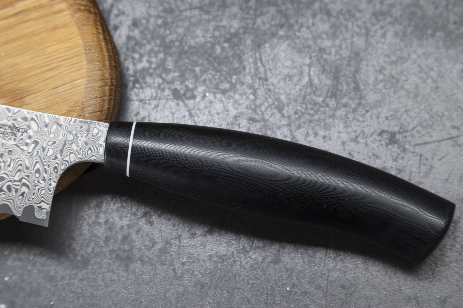 Konfigurator Brotmesser Essential Kontraststark geätzt G10 schwarz