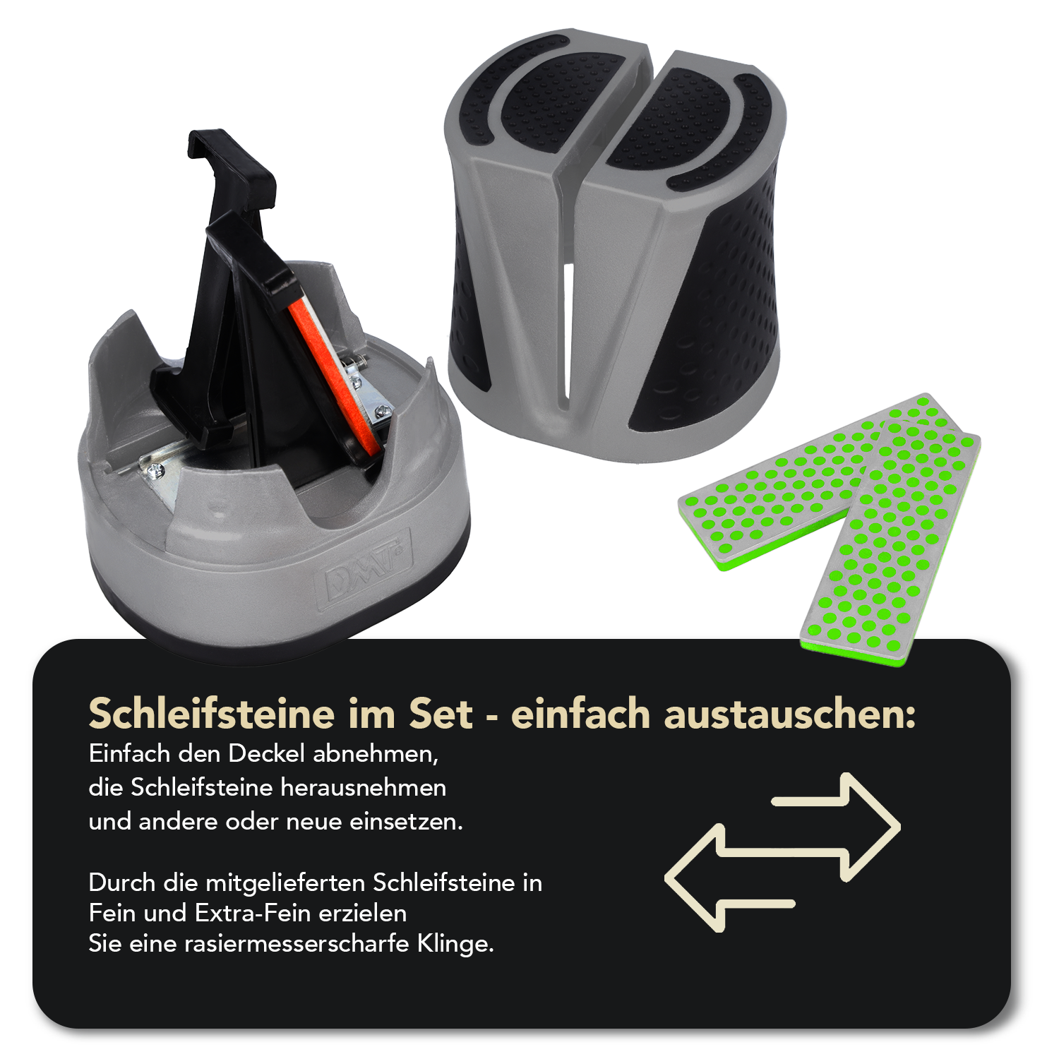 XXL Sparset 4 x Simplesharp + Erweiterung Grob & Extrafein