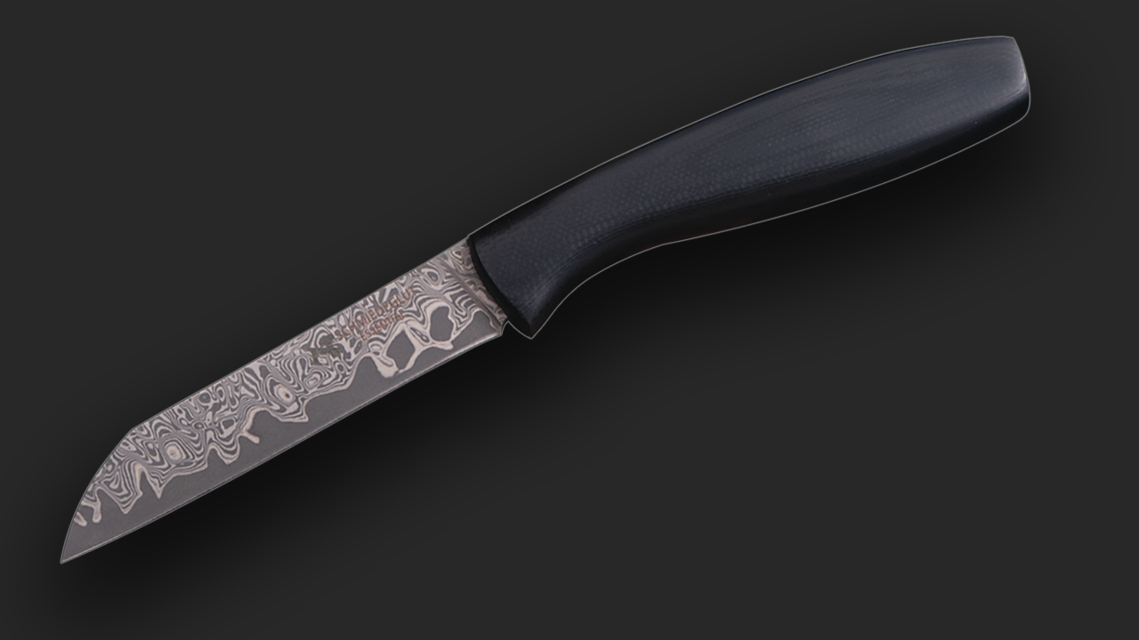 Kneipchen Essential Kontraststark geätzt G10 schwarz