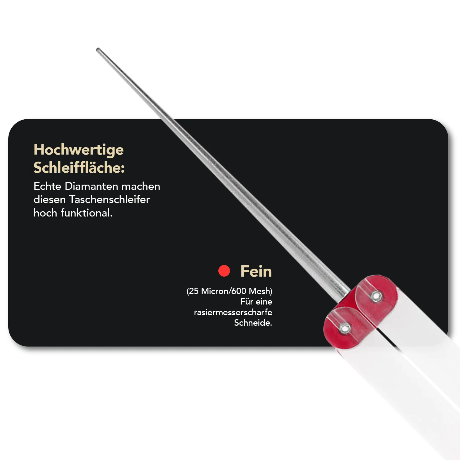 DMT Diafold® Diamant Taschenschleifstab Fein, FSKF
