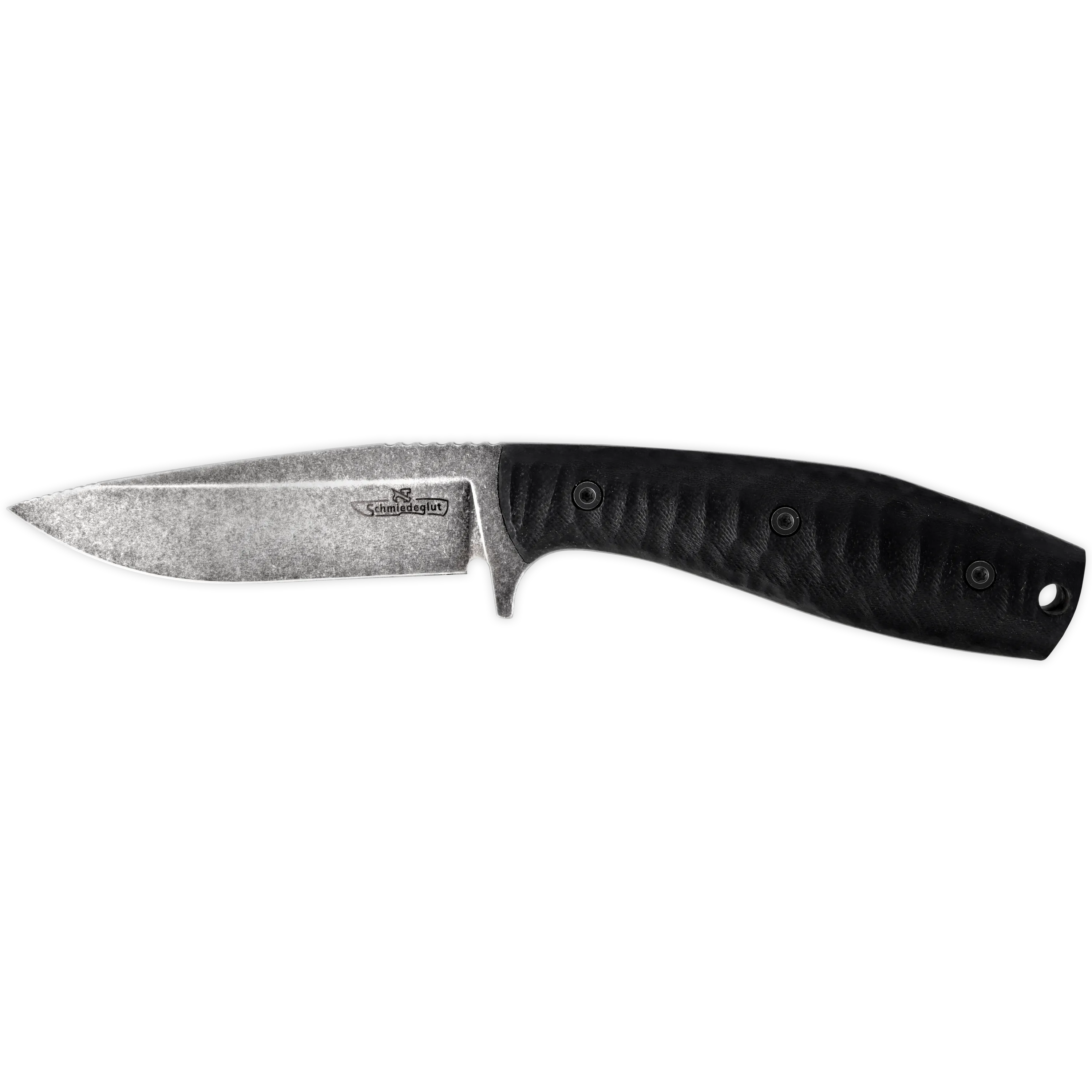 X-Hunter Essential (D2 / G10 schwarz / Lederscheide schwarz)