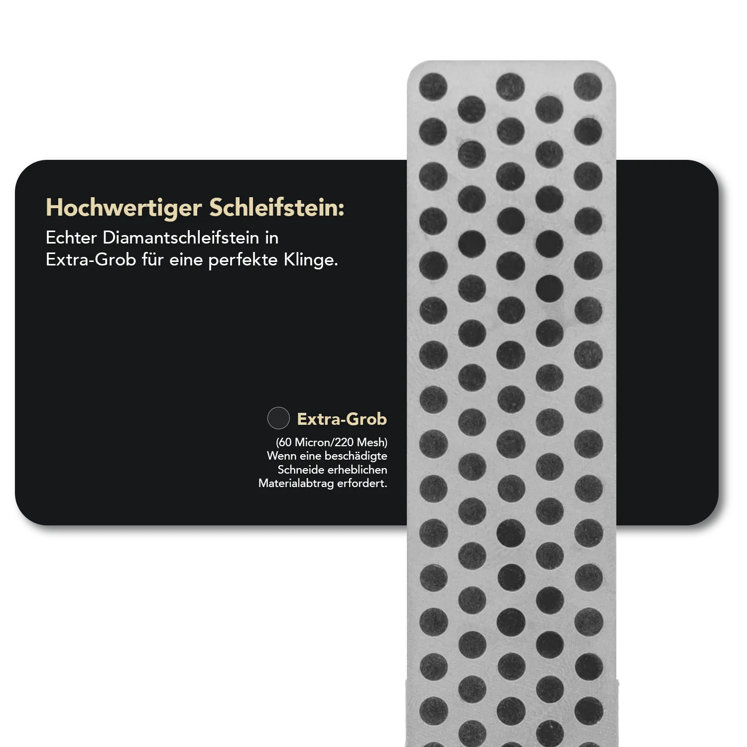 Diafold® Diamant Taschenschleifstein Extragrob, FWX