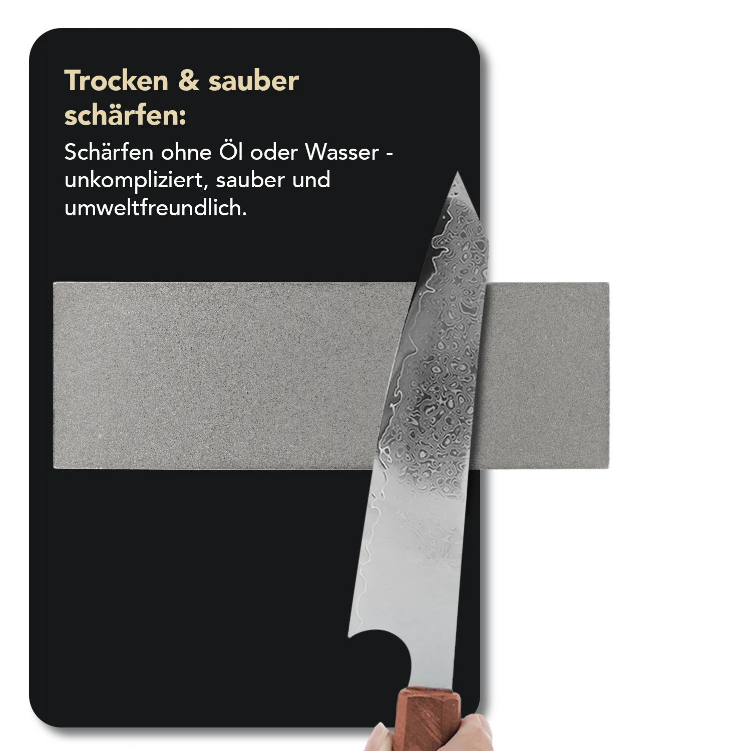 Dia-Sharp® Diamant Schleifstein 6" Fein / Grob, D6FC