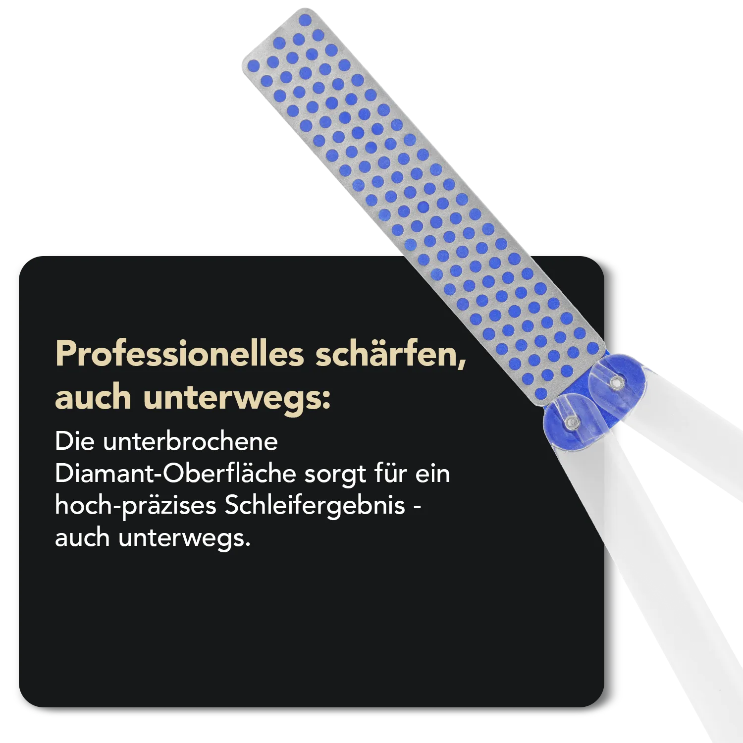 Diafold® Diamant Taschenschleifstein Grob, FWC Diafold® Diamant Taschenschleifstein Extragrob / Grob, FWCX