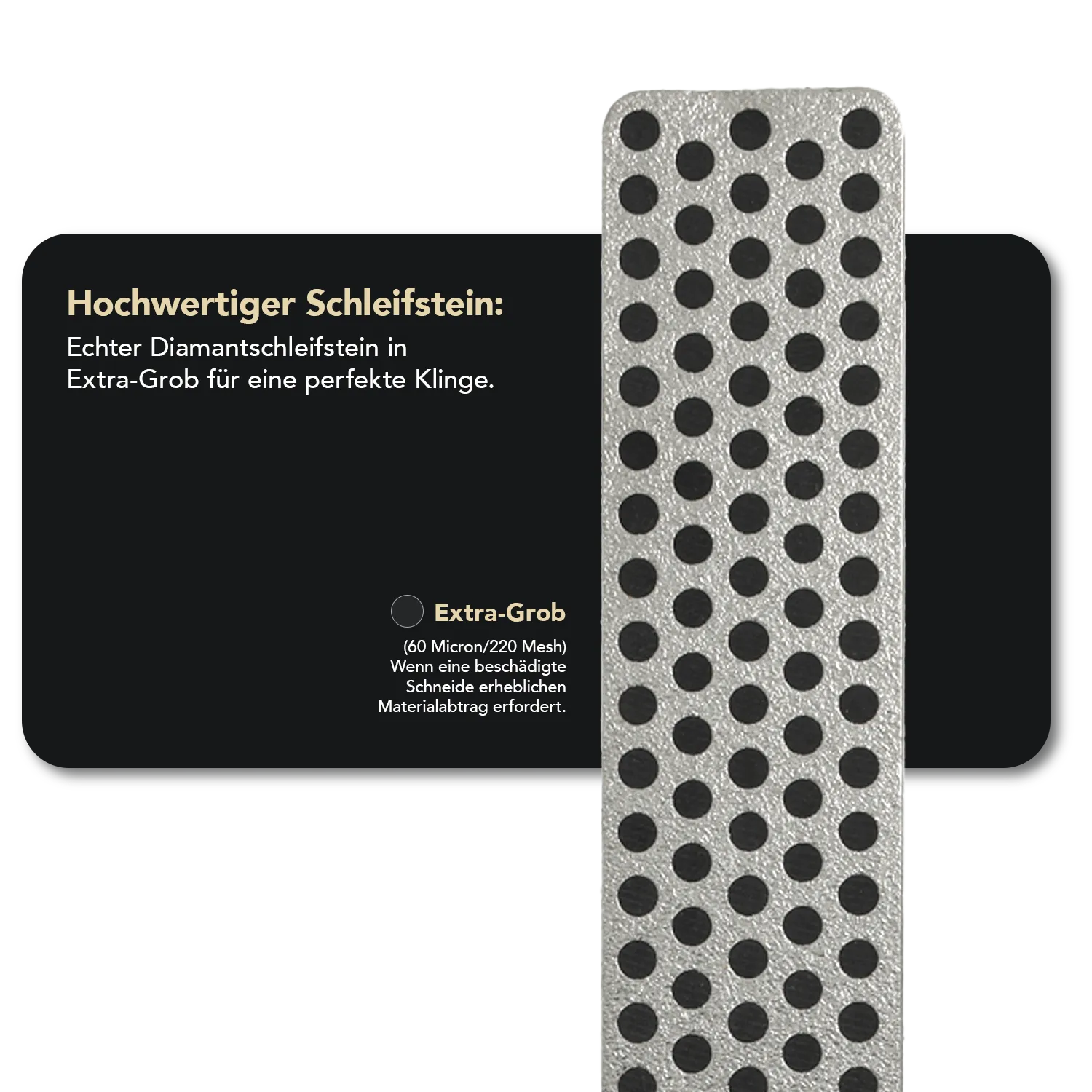 Diafold® Diamant Taschenschleifstein Extragrob, FWX