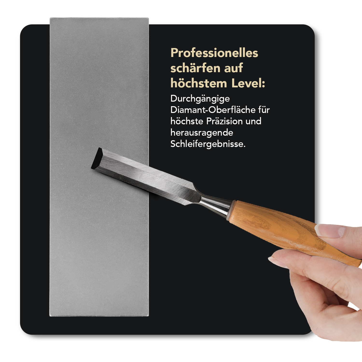 Dia-Sharp® Diamant Schleifstein 6" Fein / Extragrob, D6FX