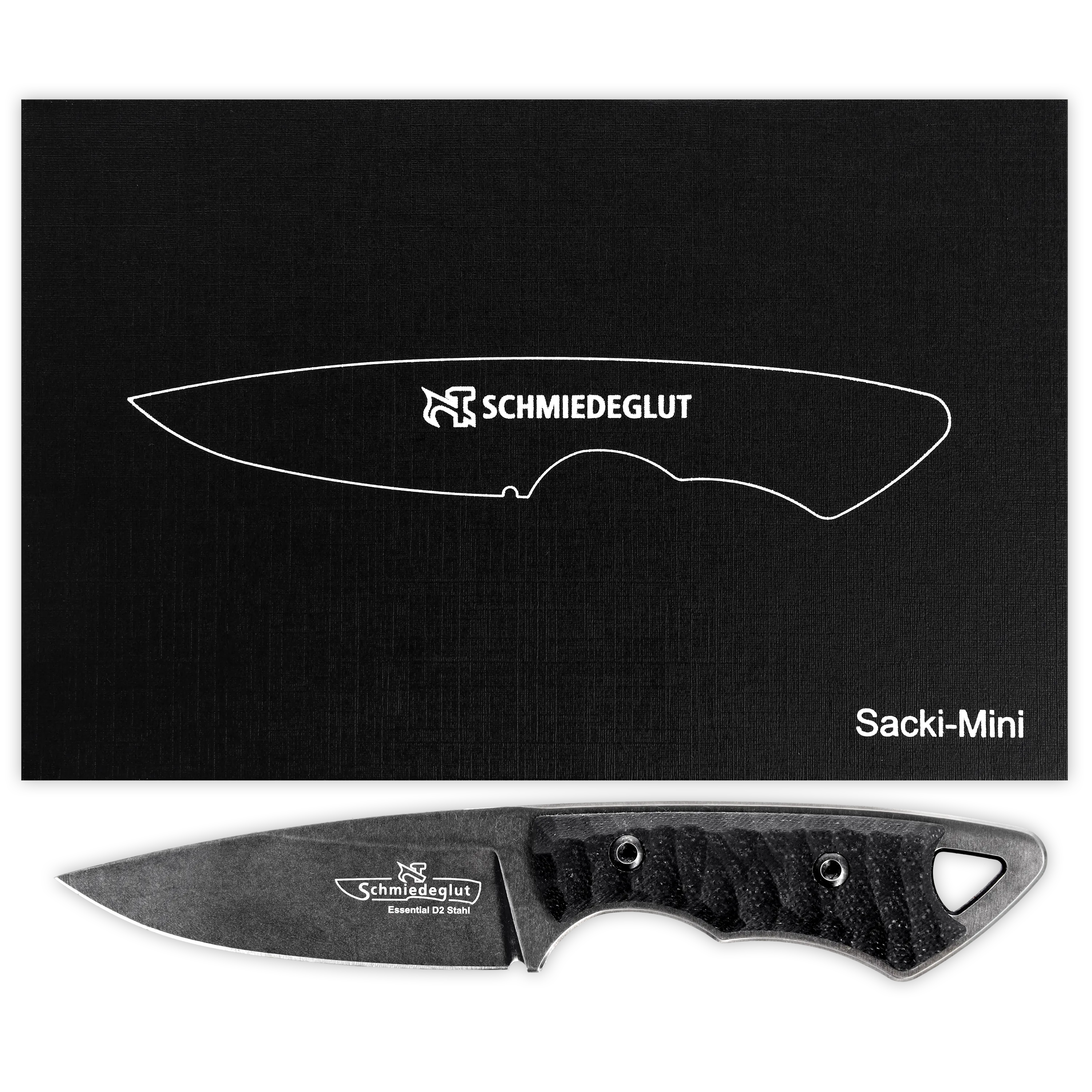 Sacki-Mini Essential, D2, Schwarz, Rockfinish