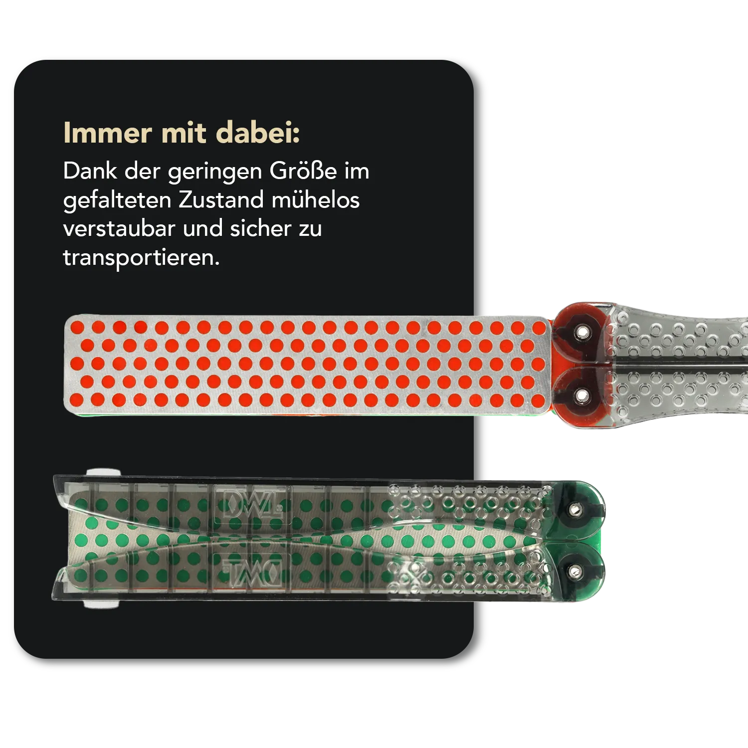 Diafold® Diamant Taschenschleifstein Fein / Extrafein, FWEF