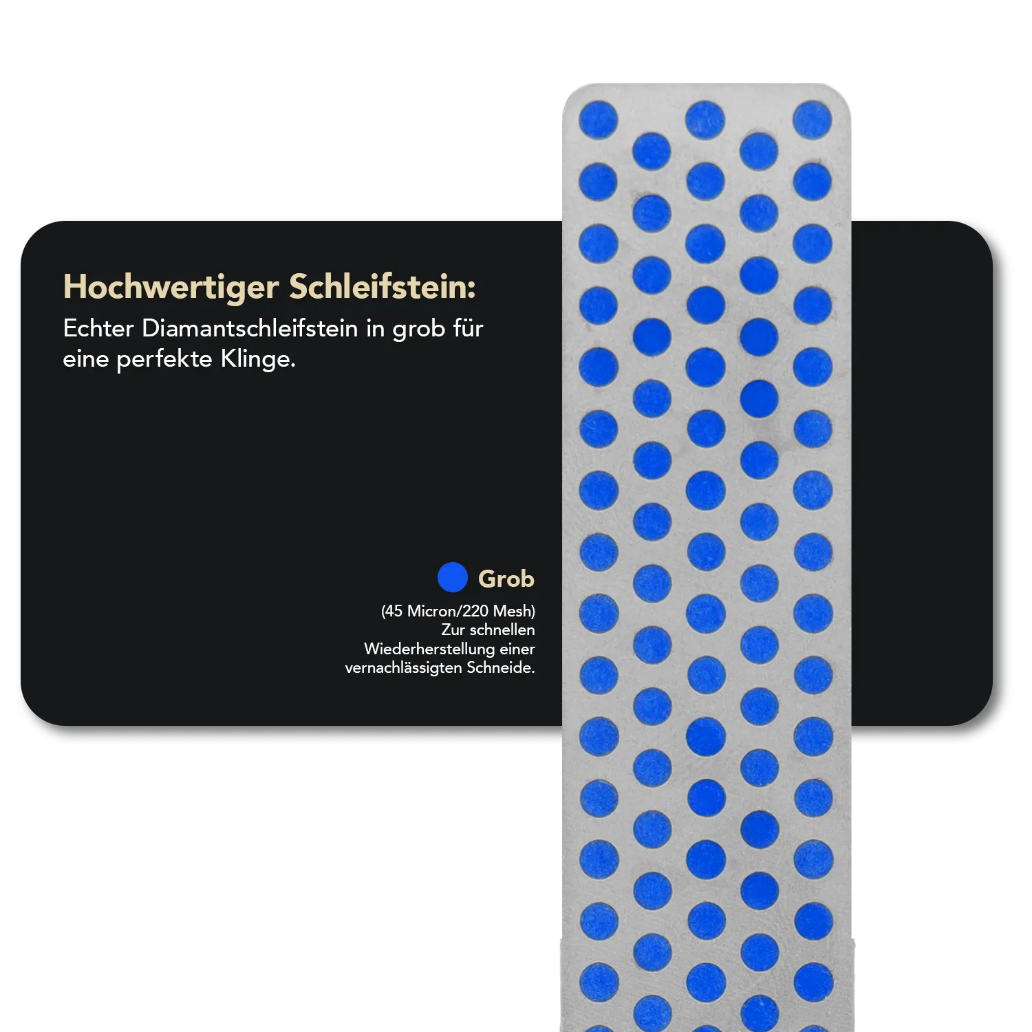 Diafold® Diamant Taschenschleifstein Grob, FWC Diafold® Diamant Taschenschleifstein Grob, FWC