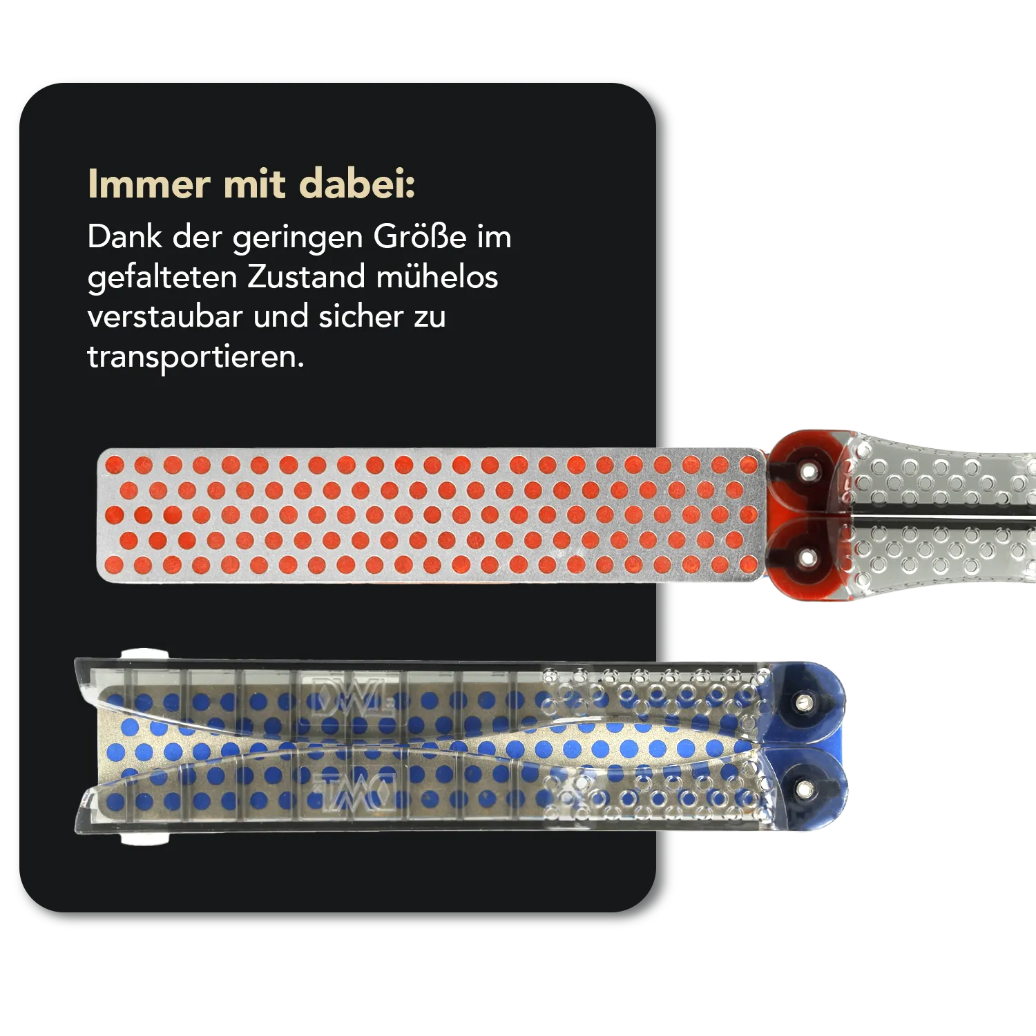 Diafold® Diamant Taschenschleifstein Grob / Fein, FWFC