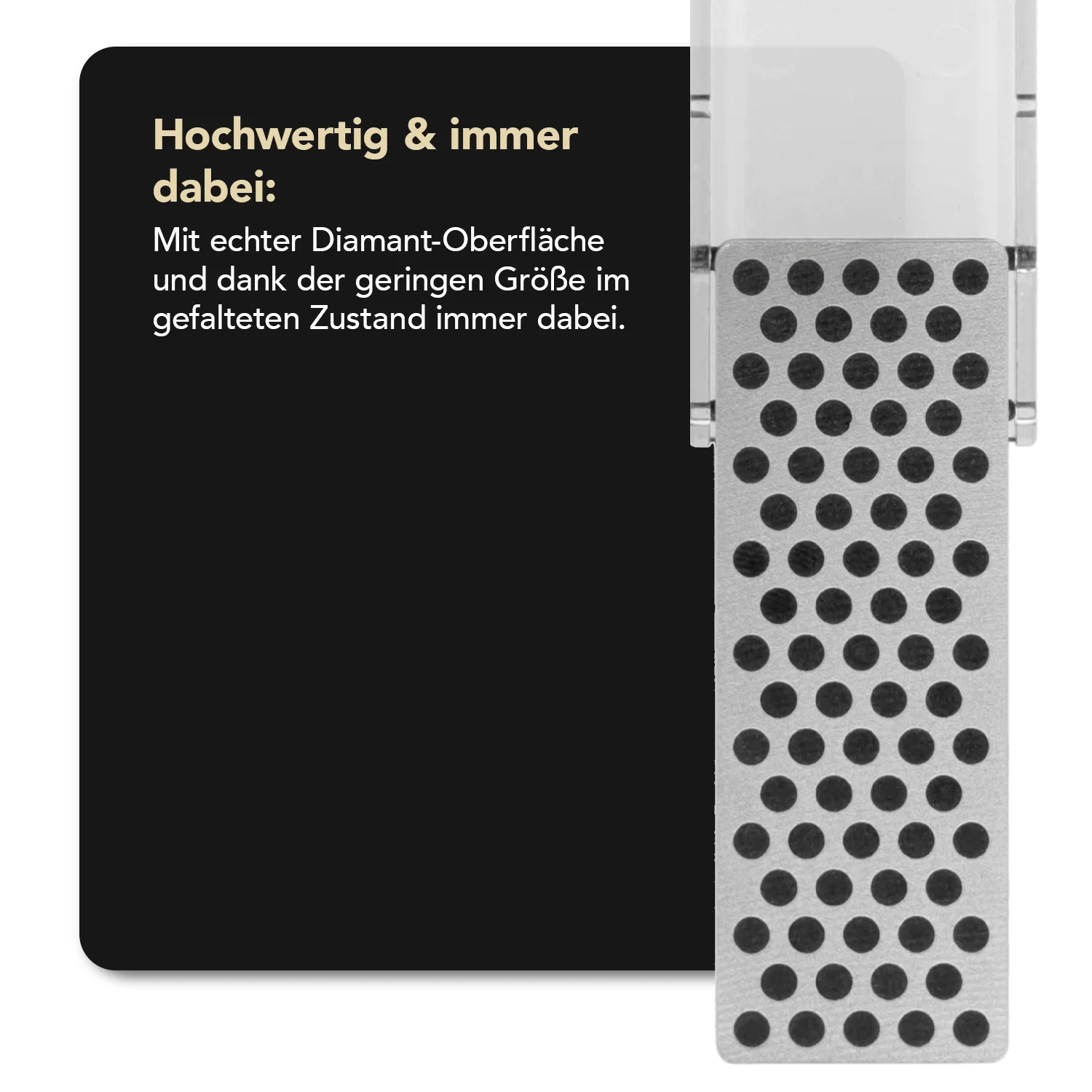 Diamond Whetstone™ Mini-Sharp® Diamant Taschenschleifstein Extragrob, F70X