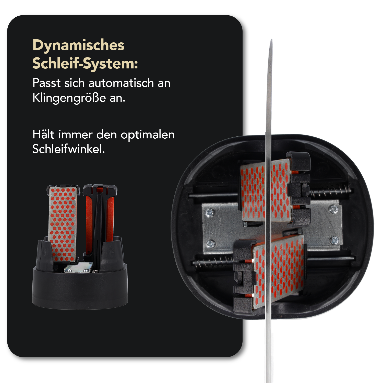 Simple Sharp Schwarz Spar-Angebot Grob, Fein & Extrafein