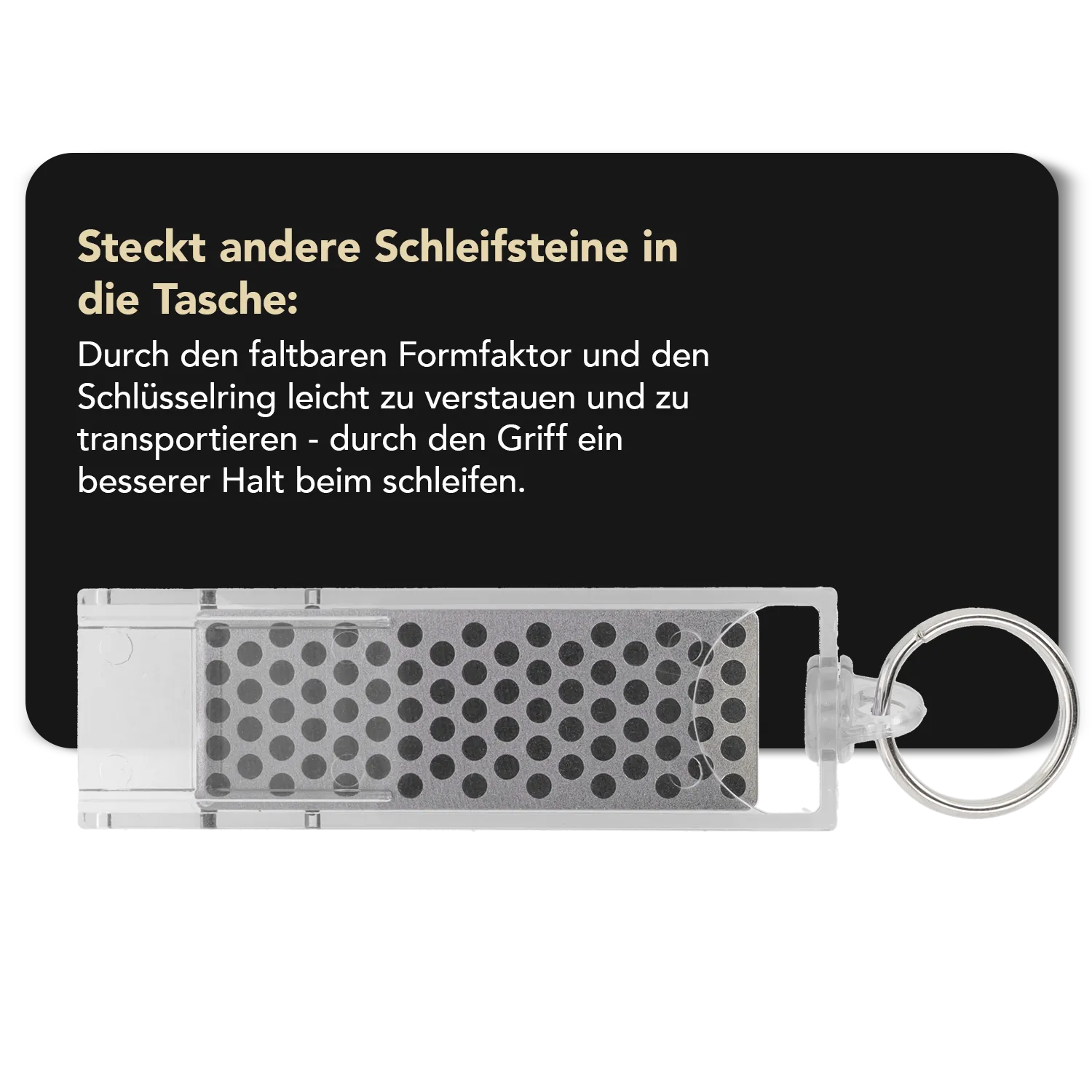 Diamond Whetstone™ Mini-Sharp® Diamant Taschenschleifstein Extragrob, F70X