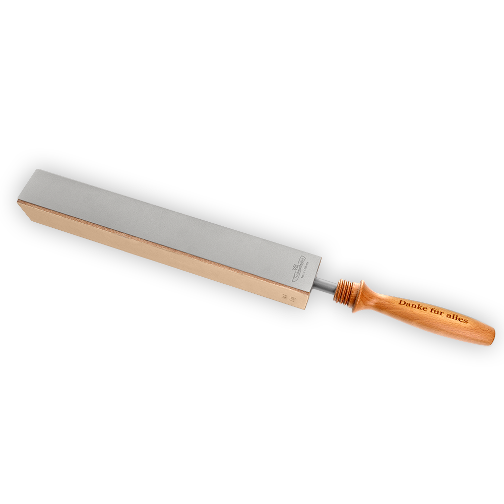 Schmiedeglut Diamantleder Unlimited Messer 5 in 1 Schärfsystem mit Gravur
