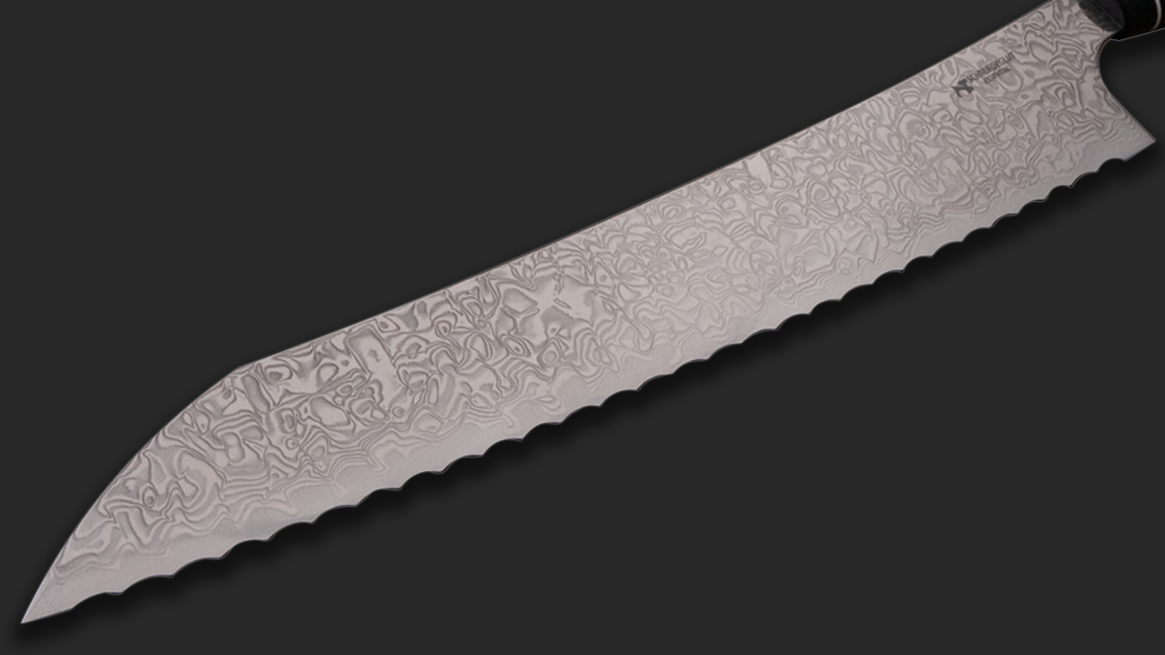 Konfigurator Brotmesser Essential Hochglanzpoliert G10 schwarz