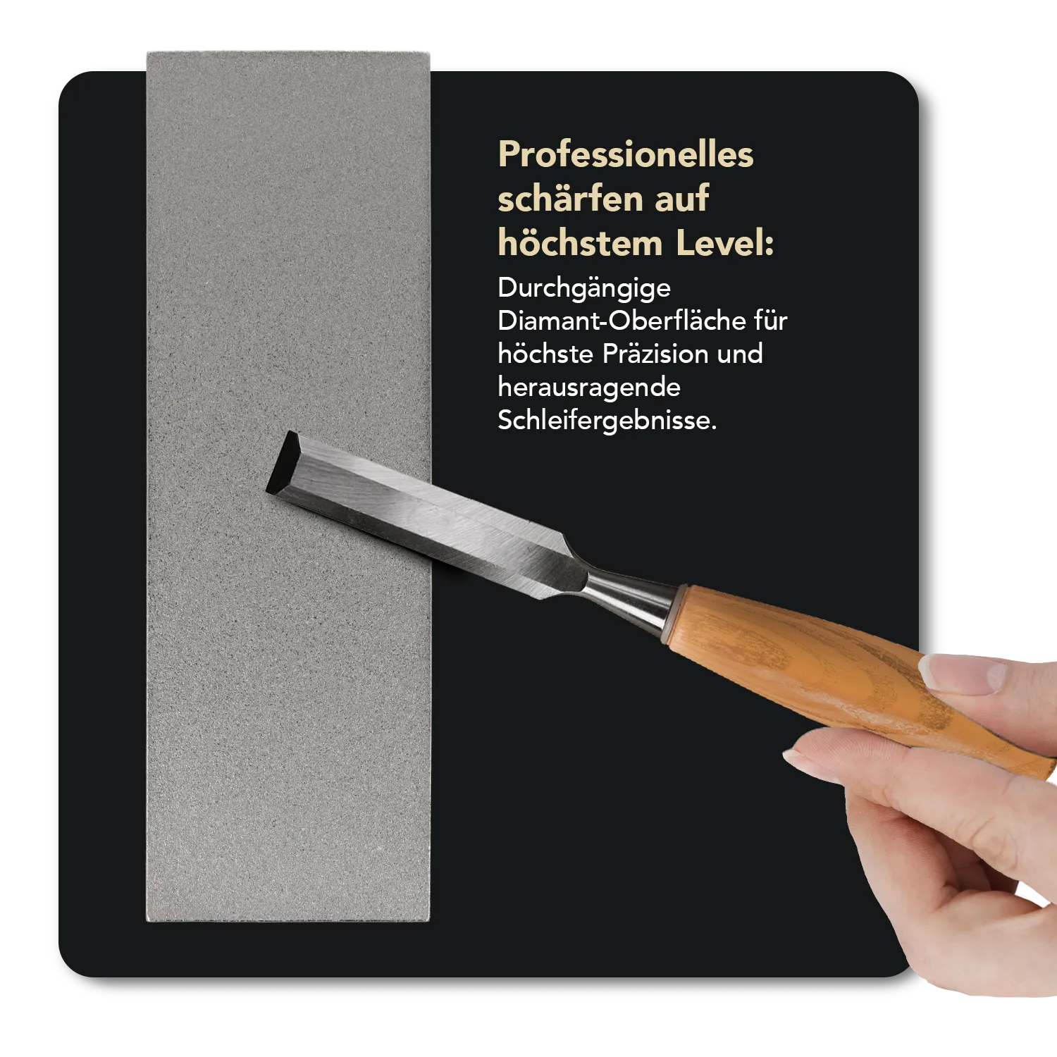 Dia-Sharp® Diamant Schleifstein 6" Grob, D6C Diamant Sparset Essential