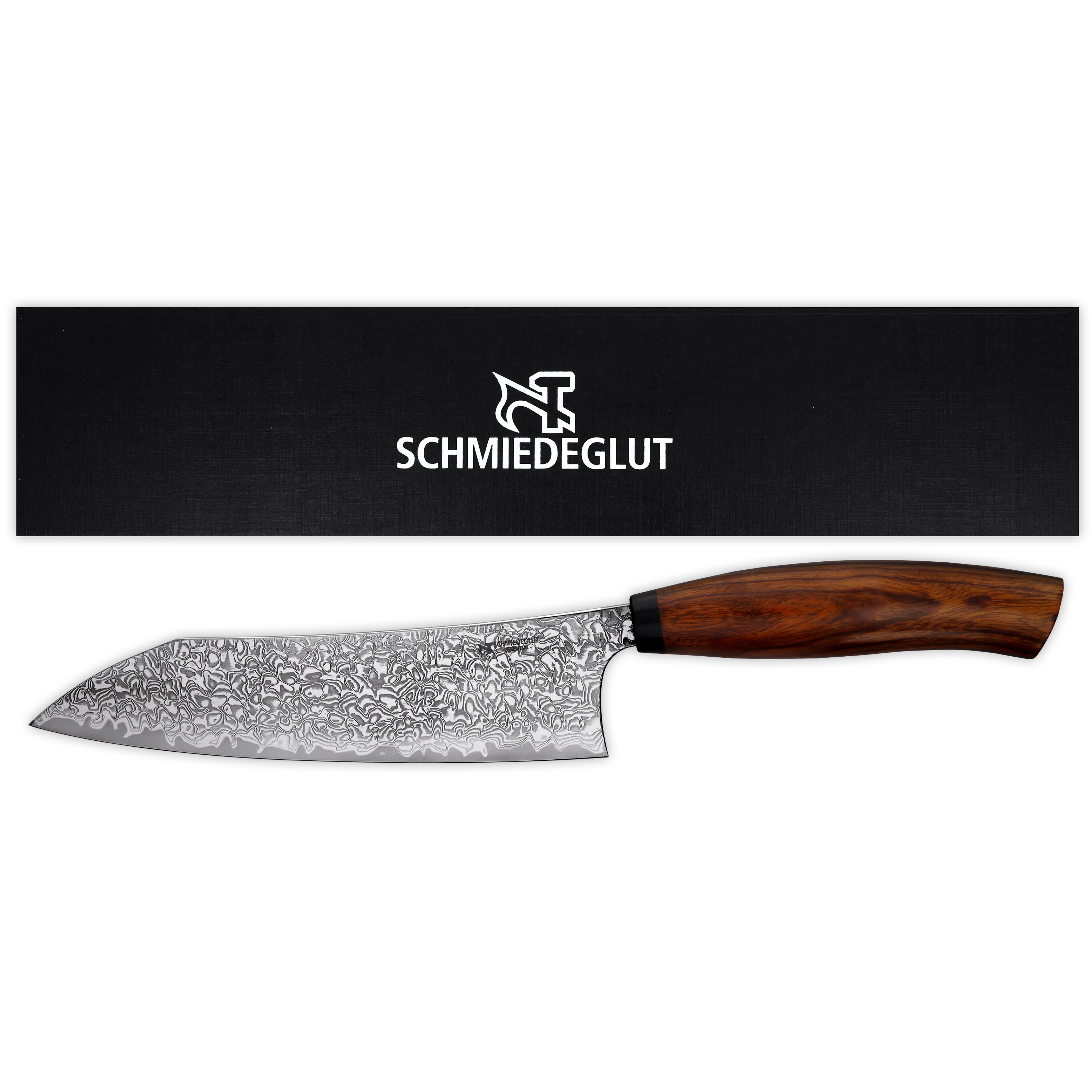 Santoku Essential Hochglanzpoliert Wüsteneisenholz