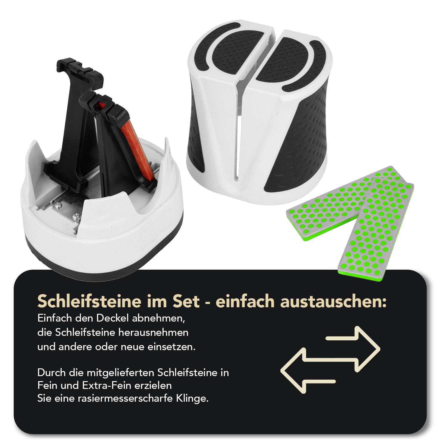Simple Sharp Weiss Spar-Angebot Fein & Extrafein