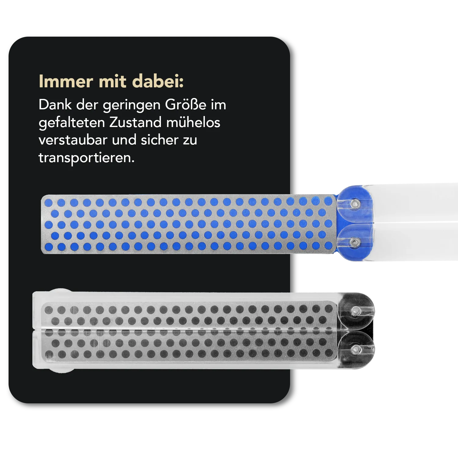 Diafold® Diamant Taschenschleifstein Extragrob / Grob, FWCX