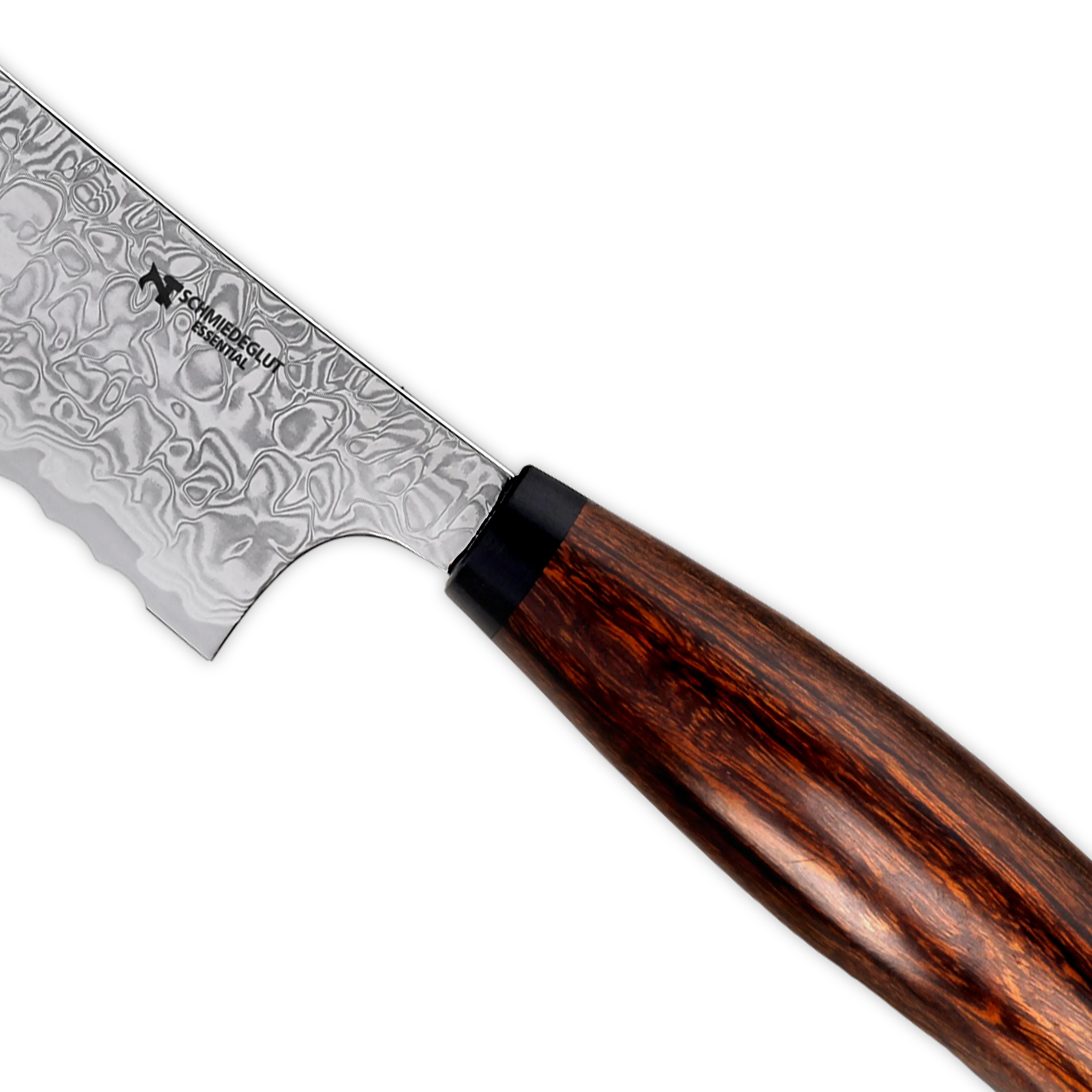 Konfigurator Brotmesser Essential Hochglanzpoliert Wüsteneisenholz