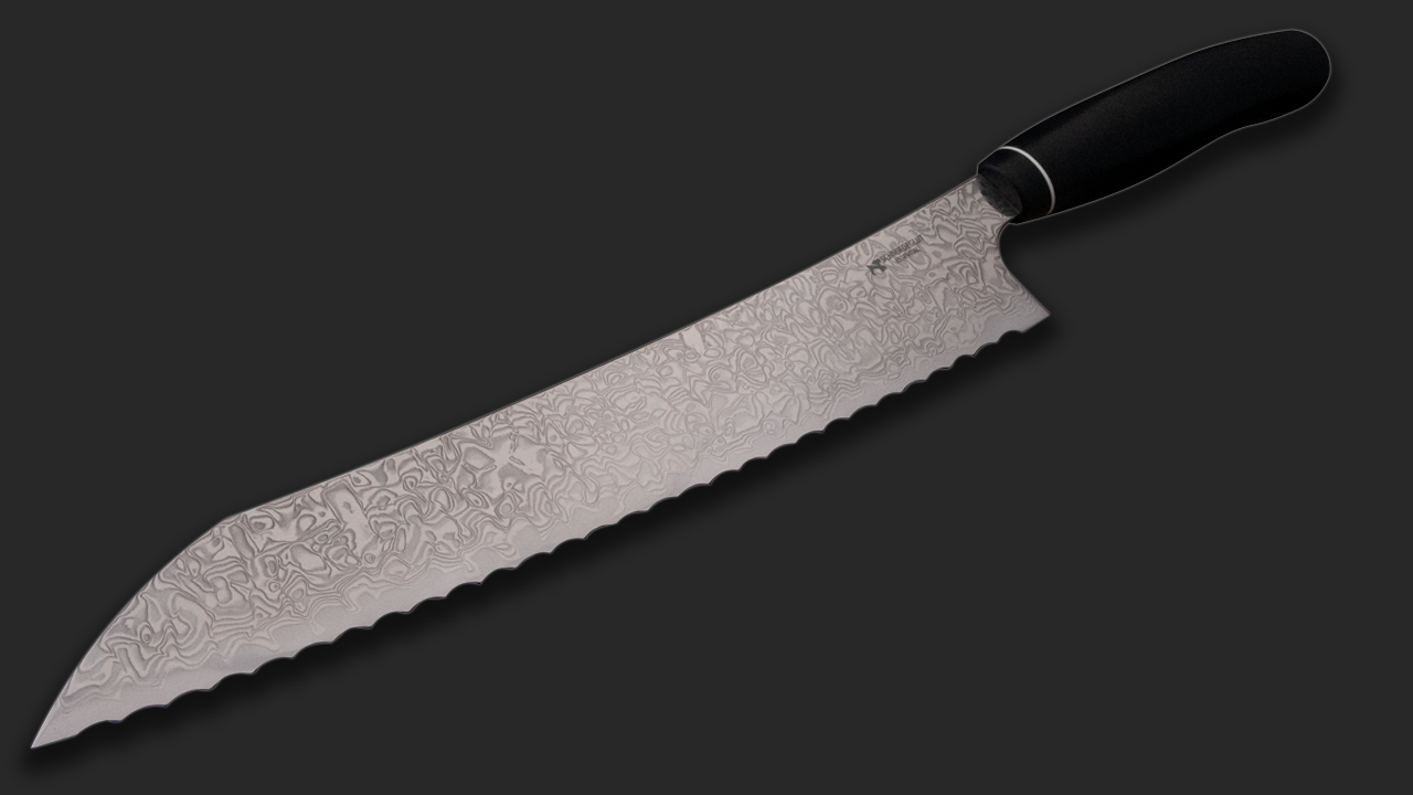 Konfigurator Brotmesser Essential Hochglanzpoliert G10 schwarz