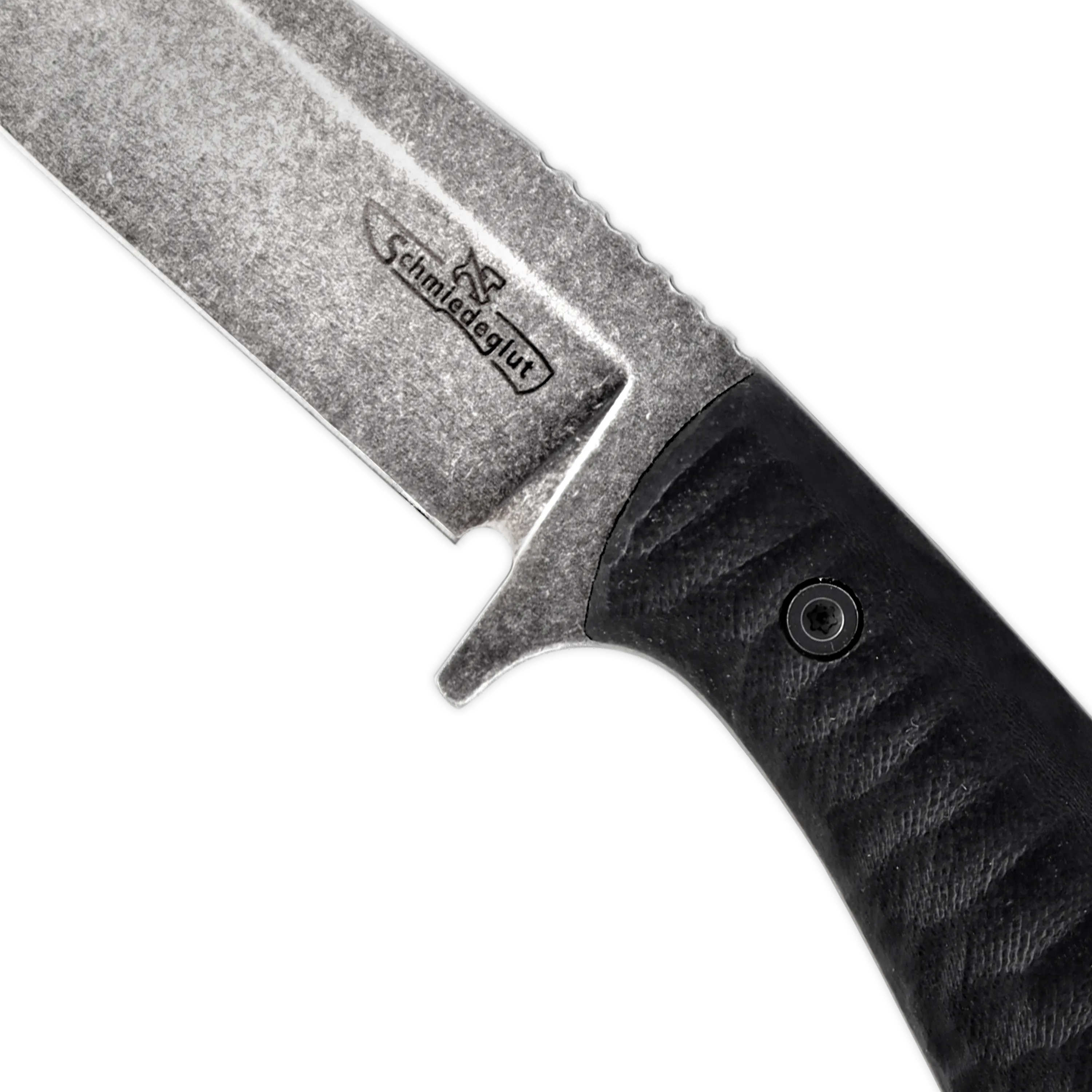 X-Hunter Essential (D2 / G10 schwarz / Lederscheide schwarz)