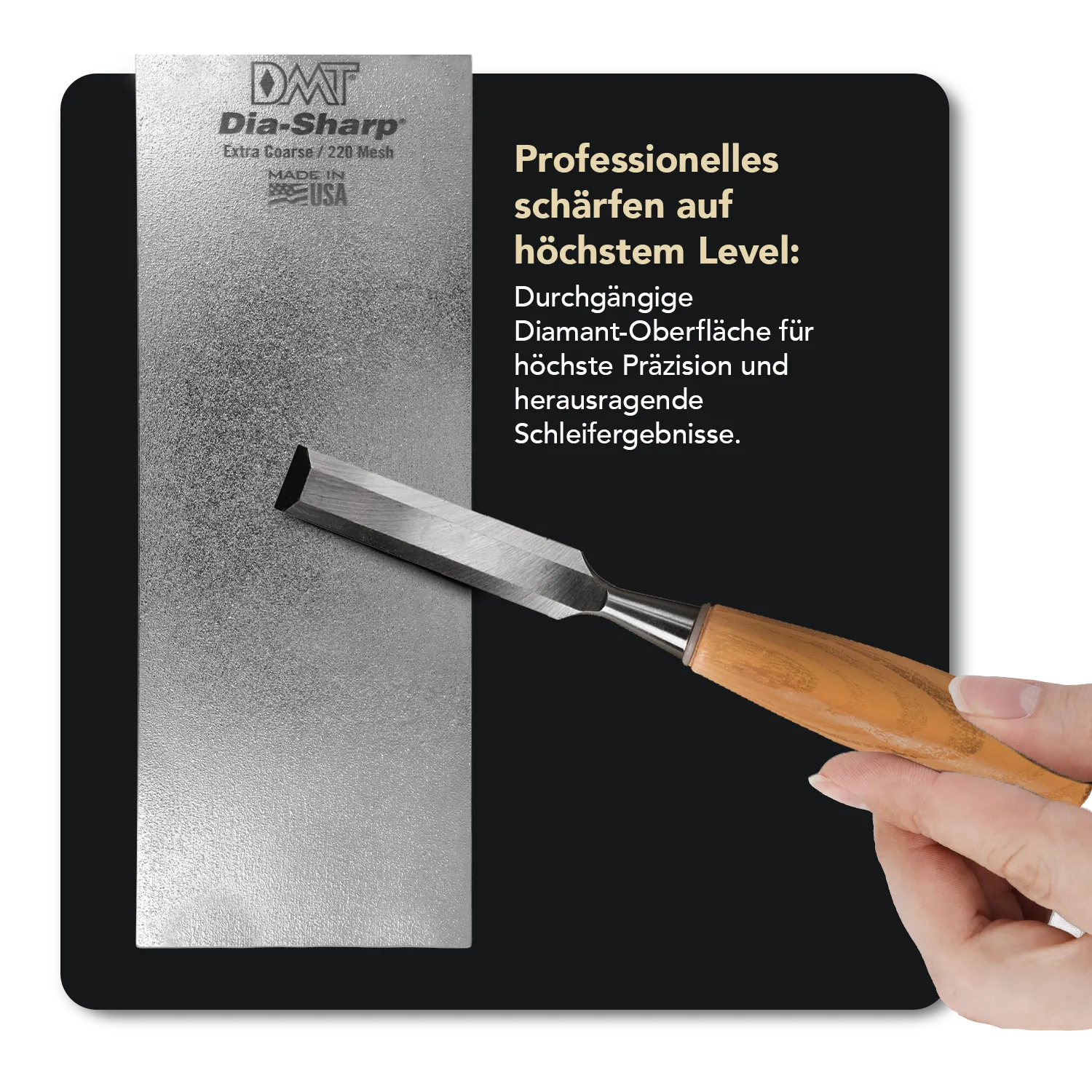 Dia-Sharp® Diamant Schleifstein 8" Extragrob, D8X