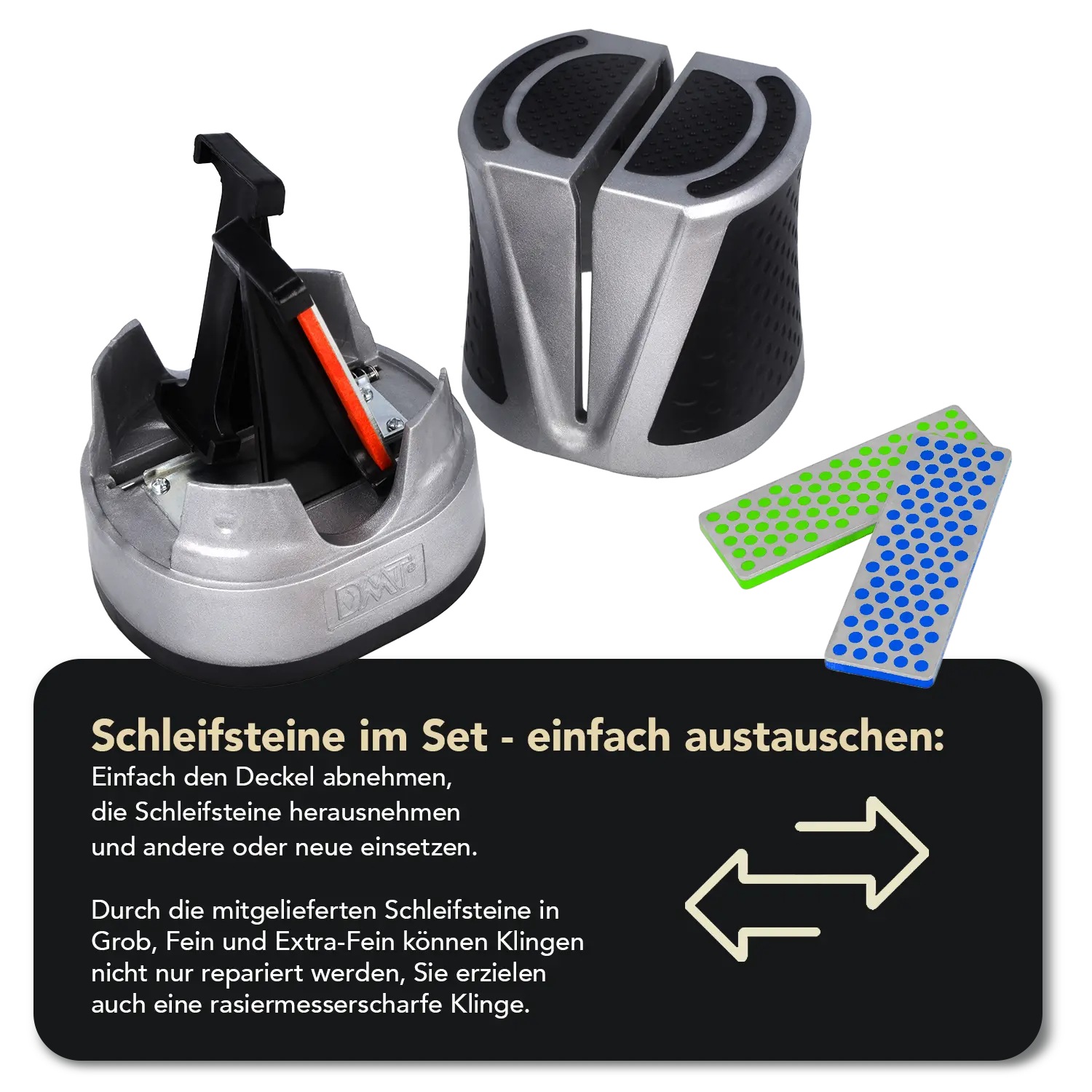 XXL Sparset 4 x Simplesharp + Erweiterung Grob & Extrafein