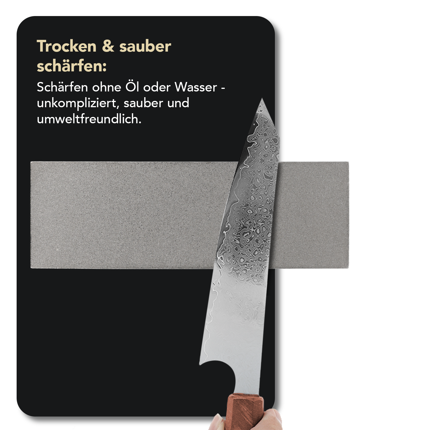 Dia-Sharp® Diamant Schleifstein 6" Fein / Extragrob, D6FX