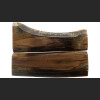 Riesenhirsch Griffschalen 121x44x6 mm (stabilisiert) Einzelstück