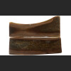 Riesenhirsch Griffschalen 121x44x6 mm (stabilisiert) Einzelstück
