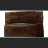 Riesenhirsch Griffschalen 121x44x6 mm (stabilisiert) Einzelstück