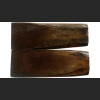 Riesenhirsch Griffschalen 121x44x6 mm (stabilisiert) Einzelstück