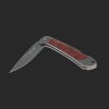 Gourmet Klappmesser Unlimited Konfigurator grau Maserholz Rot (stabilisiert Raffir)