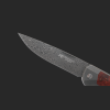 Gourmet Klappmesser Unlimited Konfigurator grau Maserholz Rot (stabilisiert Raffir)