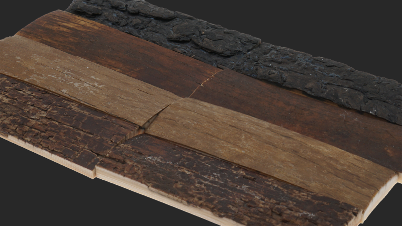 Mammutelfenbein Griffschalen-Paar ca. 80 x 30 x 4-6 mm (nicht stabilisiert)