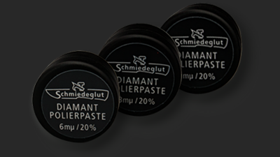 Schmiedeglut Diamant Polierpaste 6-3-1my (Essential-Set)