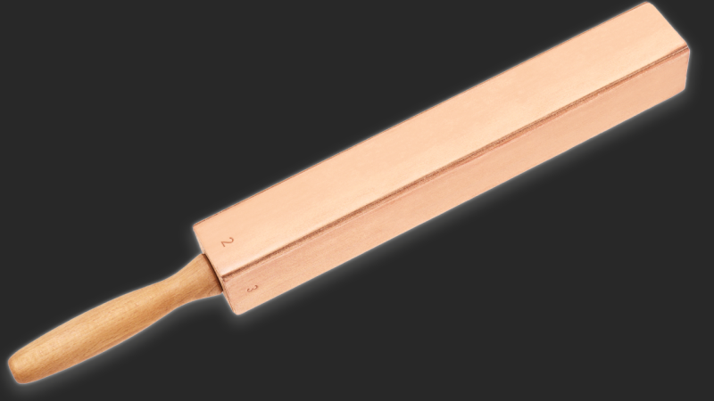Diamantleder Razor-Set mit Schmiedeglut Diamantpaste 3er- Pack