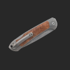 Gourmet Klappmesser Unlimited Konfigurator grau Maserholz Natur (stabilisiert Raffir)