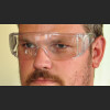 Safety glasses (also suitable for eyeglass wearers)