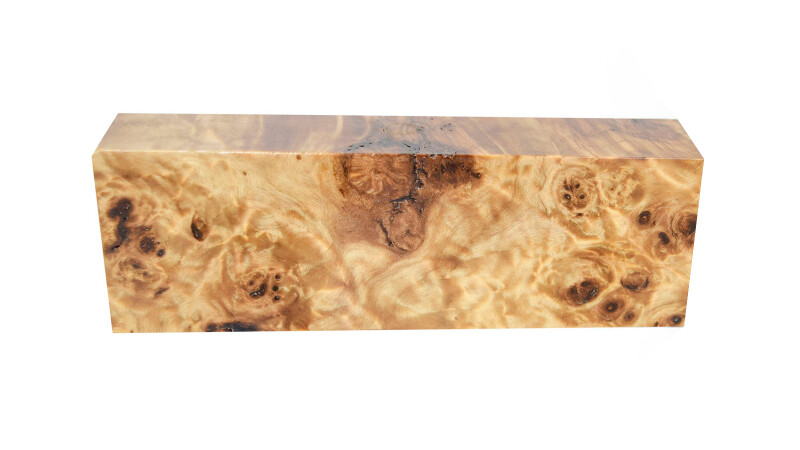 Poplar Burl Natural (stabilized)