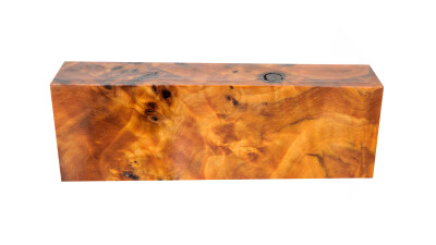 Poplar Burl Orange (stabilized)