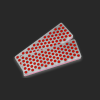 Ersatz-Schleifsteine (2 St&uuml;ck) fein (rot) 70 mm - SIMPLE-Sharp DMT Diamantsch&auml;rfer