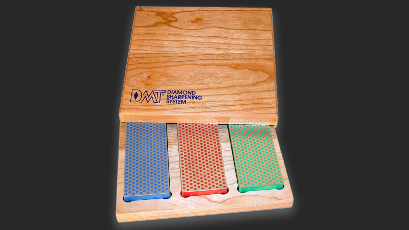 3 - 6-in. Diamond Whetstone™ Models in Hard Wood Box
